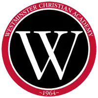 Westminster Christian Academy logo, established 1964.