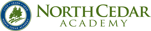 North Cedar Academy logo with tree emblem