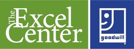 The Excel Center Goodwill logos